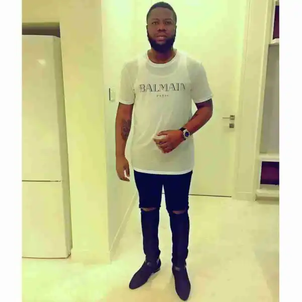 Hushpuppi spends N500k on Dinner in a Famous Dubai Restaurant